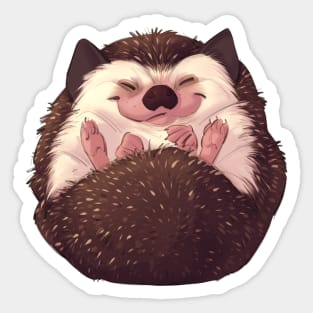 Four-toed hedgehog Sticker